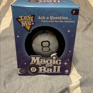 Mattel Magic 8 Ball in Blue Packaging